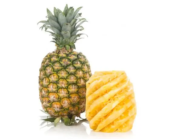 Del Monte Pineapple Peeled And Cored 1 Kg