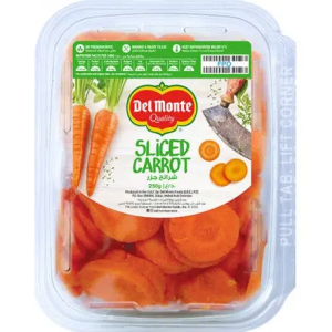 Del Monte Sliced Peeled Carrot 250g